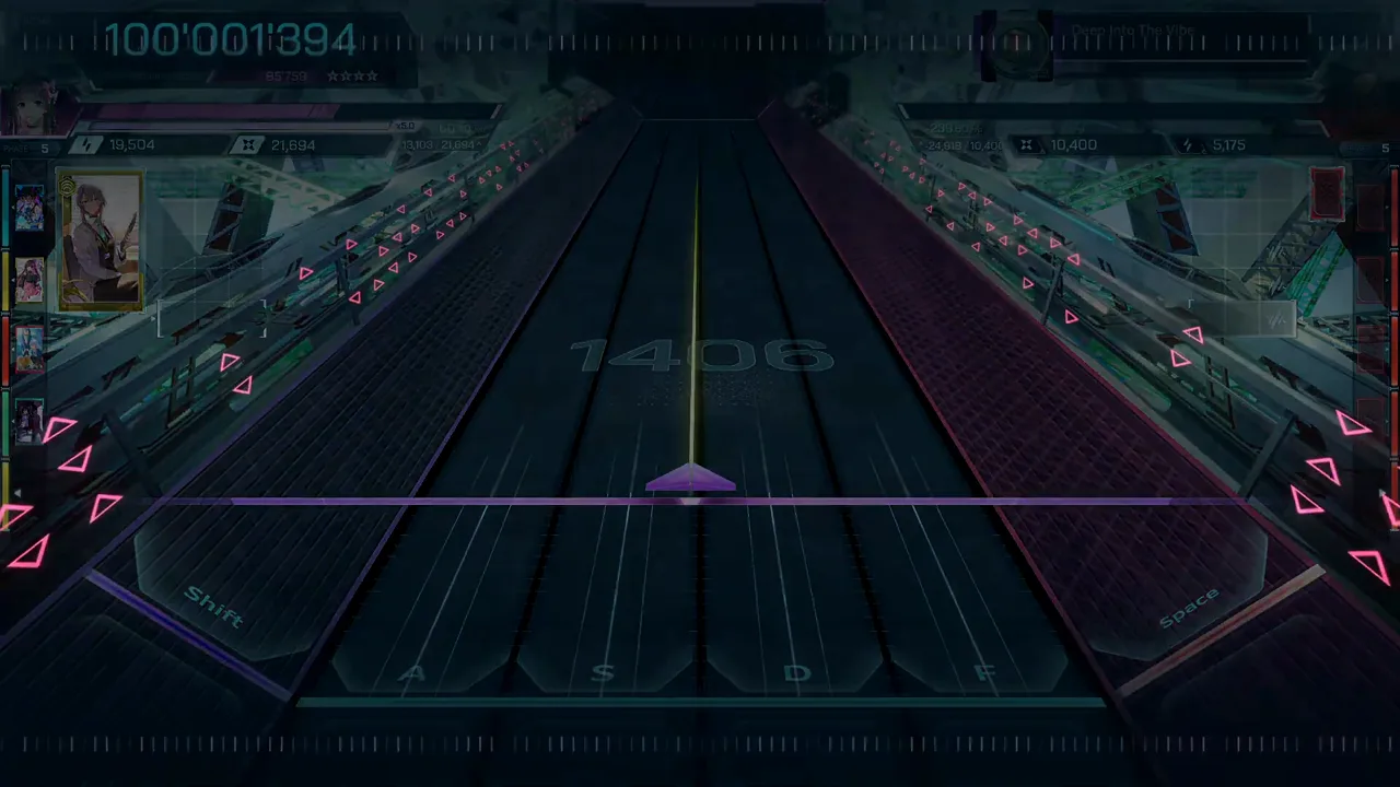 In Falsus holds the final 100'001'394 over Deep Into The Vibe's emptied ULT 10 field with 1406 stamped on the floor