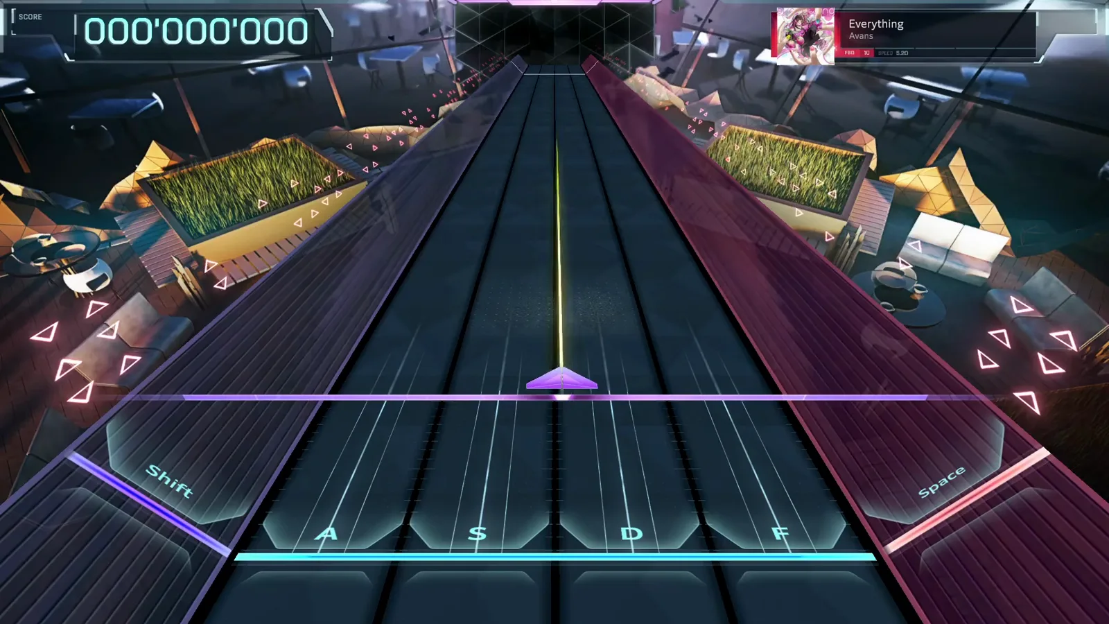 The In Falsus highway opens at 000'000'000 for Everything FBD 10 with the first violet hold caps rising at SPEED 5.20