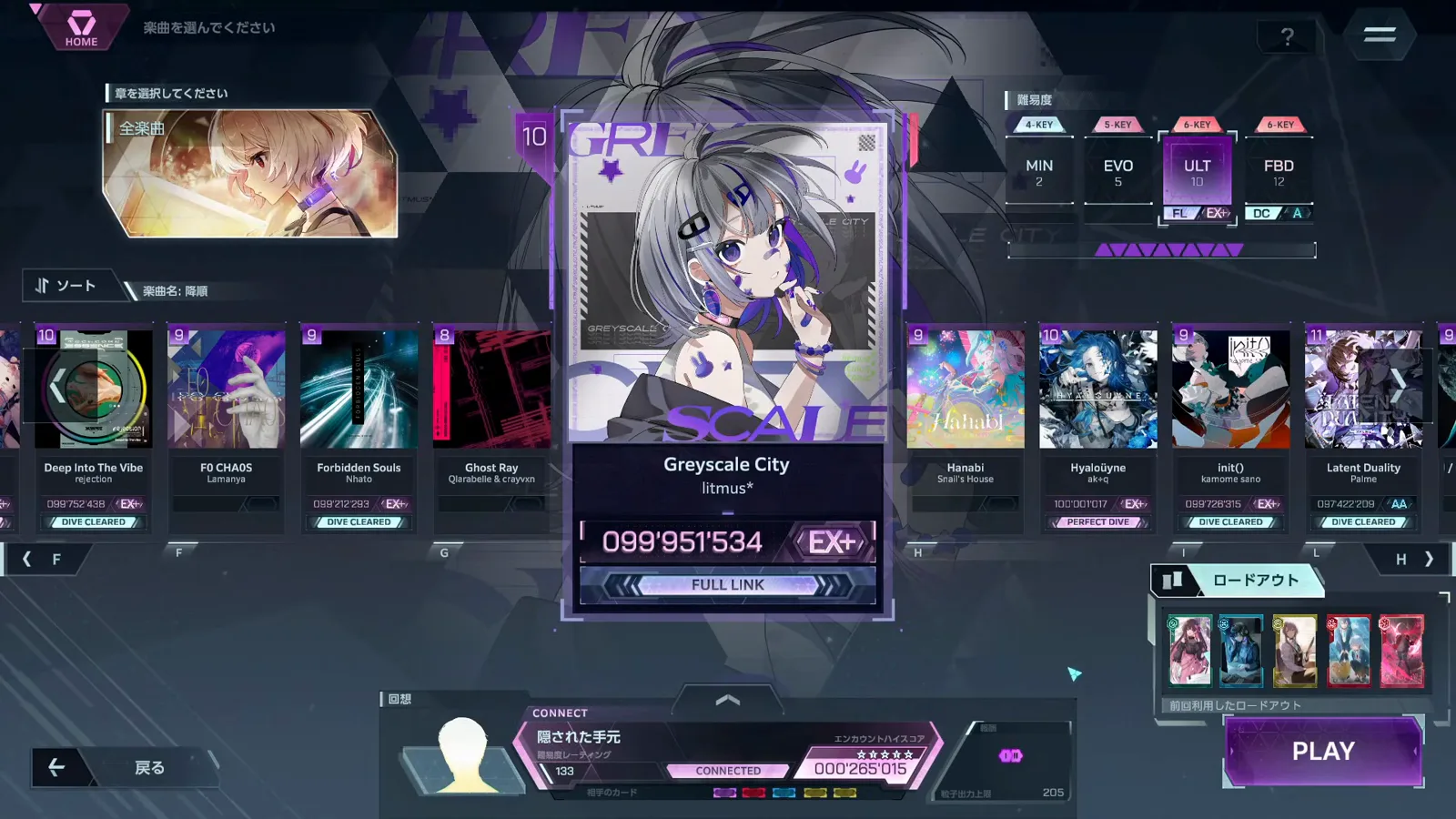 Greyscale City select panel in In Falsus: MIN 2, EVO 5, ULT 10, FBD 12 and a FULL LINK 099'951'534 EX+ best Greyscale City select panel in In Falsus: MIN 2, EVO 5, ULT 10, FBD 12 and a FULL LINK 099'951'534 EX+ best