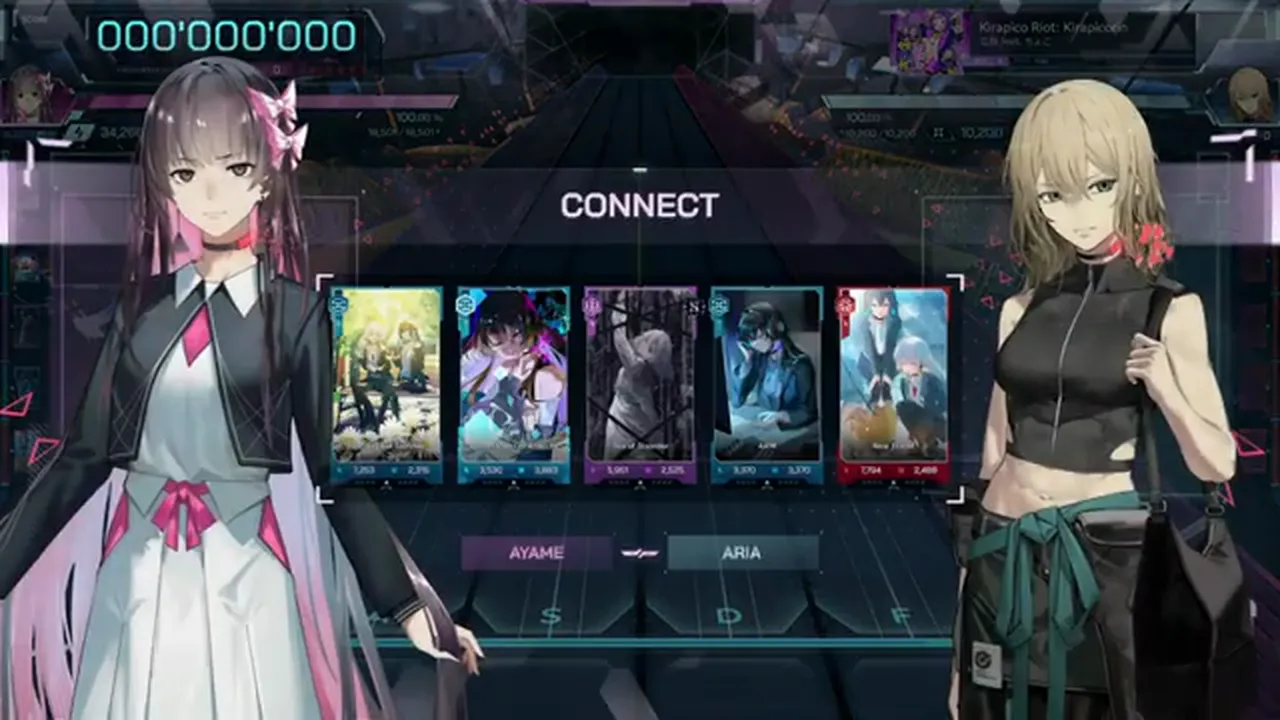 The In Falsus CONNECT deck seats AYAME against ARIA over five cards at 000'000'000 before the Kirapico Riot dive The In Falsus CONNECT deck seats AYAME against ARIA over five cards at 000'000'000 before the Kirapico Riot dive