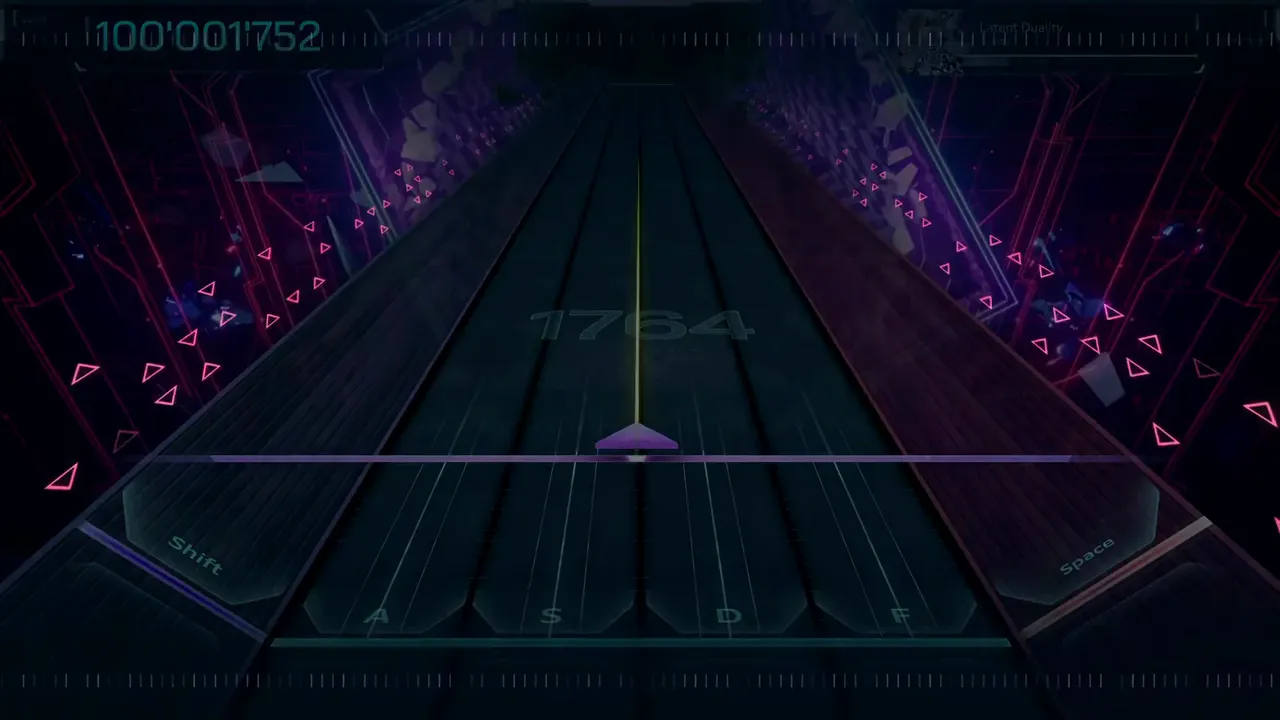 In Falsus freezes the emptied field with the HUD at 100'001'752, the watermark standing at 1764 in Latent Duality ULT 11 In Falsus freezes the emptied field with the HUD at 100'001'752, the watermark standing at 1764 in Latent Duality ULT 11