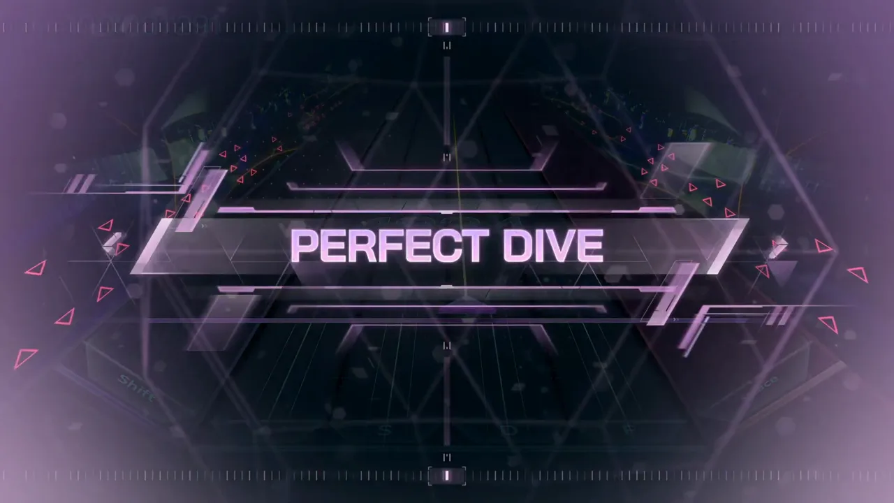 The PERFECT DIVE banner certifies a full-chain clear of Lights Out FBD 12 across In Falsus's emptied highway The PERFECT DIVE banner certifies a full-chain clear of Lights Out FBD 12 across In Falsus's emptied highway