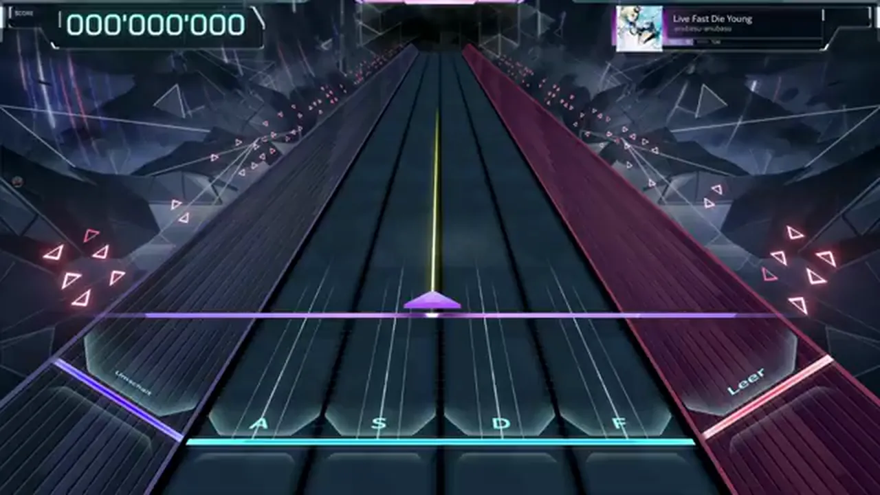 Live Fast Die Young ULT 10 loads in In Falsus at 000'000'000 on an empty six-lane highway with a hold knob at the line