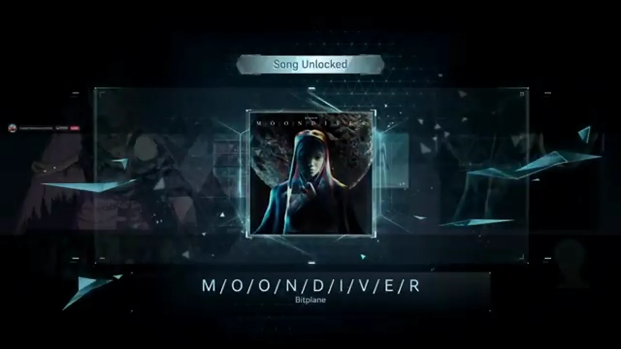 A Song Unlocked reveal presents the cyclia jacket as M/O/O/N/D/I/V/E/R by Bitplane after the In Falsus ULT 9 clear A Song Unlocked reveal presents the cyclia jacket as M/O/O/N/D/I/V/E/R by Bitplane after the In Falsus ULT 9 clear