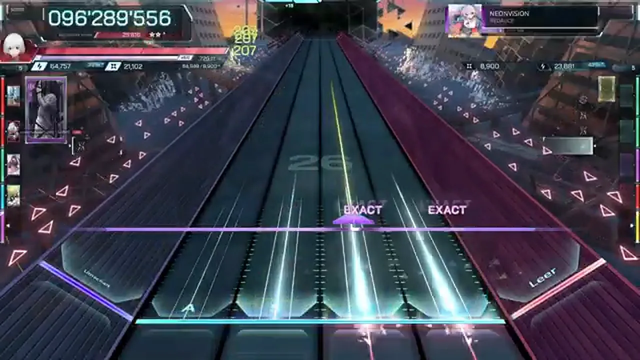 In Falsus freezes the NEONViSION ULT 9 counter at 096'295'182 over an emptied highway In Falsus freezes the NEONViSION ULT 9 counter at 096'295'182 over an emptied highway